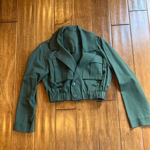 & OTHER STORIES GREEN JACKET